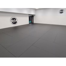 Tatamis MMA lisse noir 5cm 1m x 1m Dessous antidérapant